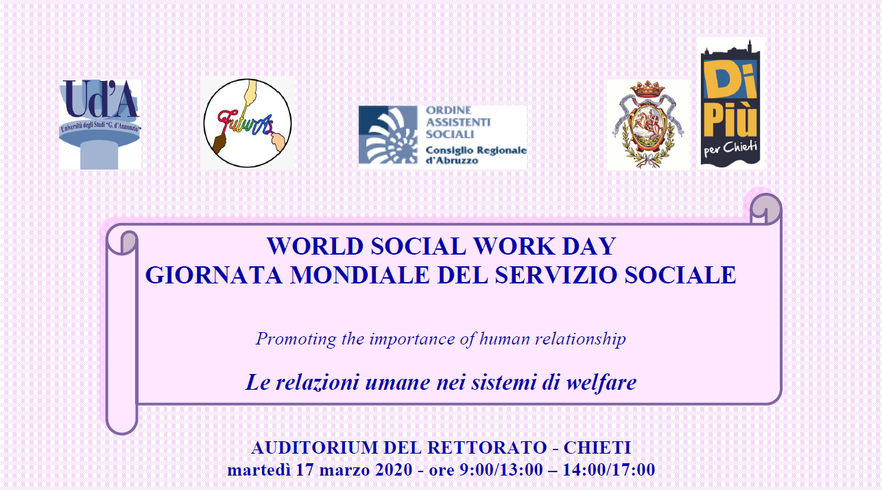Giornata Mondiale del Servizio Sociale 2020